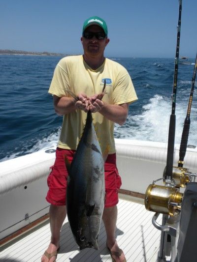 We had a great time! Hector and his first mate came in clutch for the yellowfin both days. I will send you some pictures when I find my cord to upload them to my computer. When I return I will definately be using Cabo Magic. Thanks again!