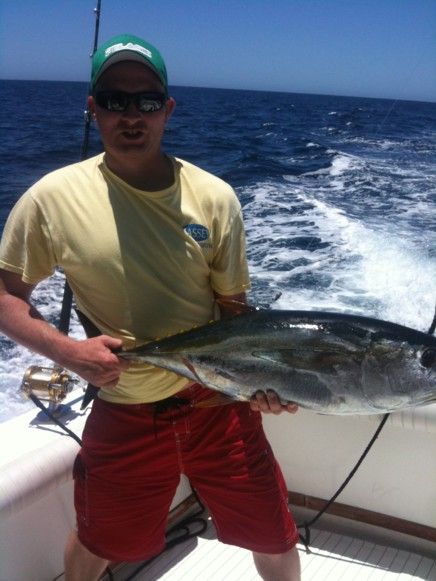 We had a great time! Hector and his first mate came in clutch for the yellowfin both days. I will send you some pictures when I find my cord to upload them to my computer. When I return I will definately be using Cabo Magic. Thanks again!