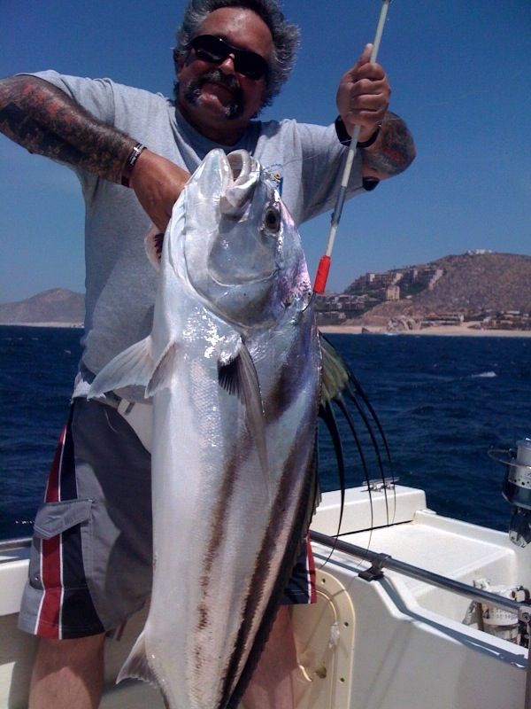 Capt Hugo was just great to be with. We thoroughly enjoyed the fishing! Here are two of the best photos from the second day. Lee is already planning another trip in January.