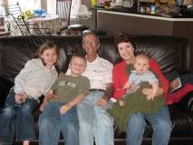 VIP Guests Howard & Diana Krasnow of Scottsdale, Arizona with their son Jeffs children in Houston, Texas￼