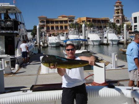 They filleted and bagged if for us and its in the freezer here at Pueblo Bonito Sunset Beach.