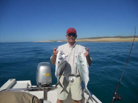 Another great trip to Cabo!! Caught lot’s of Roosterfish and Tuna! Thanks for the great service on my 8th Birthday trip with 10 Amigos. I’ll ask everyone in the group to send photos to you to post on your web site! Once again Thanks for the personal service you have given to me!!! Your friend Neal Vxxxxx