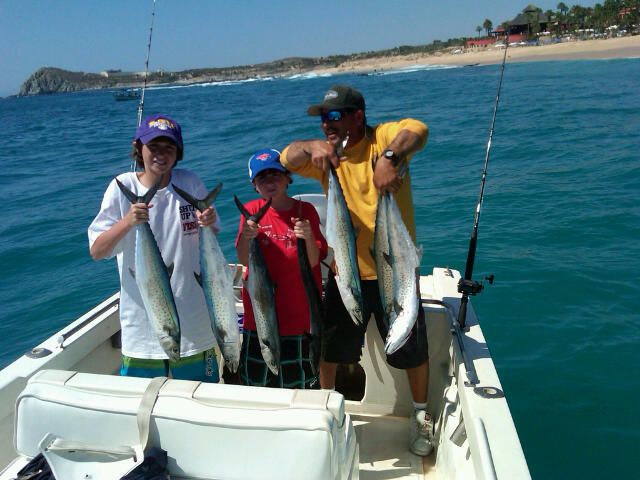 Visiting from Dallas, Texas these VIP Guests Crawford (age 8) and Webb (age 11) fished with their dad Patrick aboard “CABO MAGIC” March 12th and aboard our panga March 17/18￼