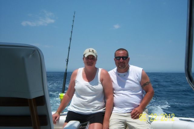 VIP Guests Rusty & Melissa from Corsicana, Texas celebrating their 5th Wedding Anniversary 