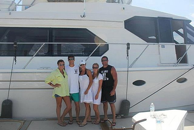 Dr. Andy Mack and his group of VIP Guests fished with us on July 24th aboard 68′ PEGASUS.