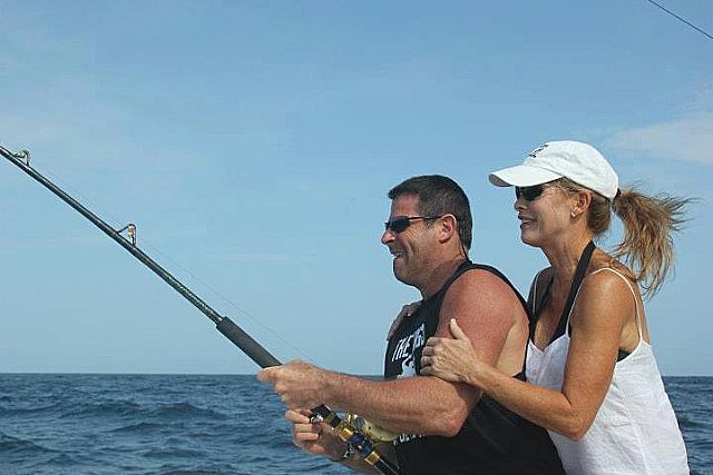 Dr. Andy Mack and his group of VIP Guests fished with us on July 24th aboard 68′ PEGASUS.