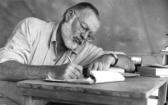 ERNEST HEMINGWAY