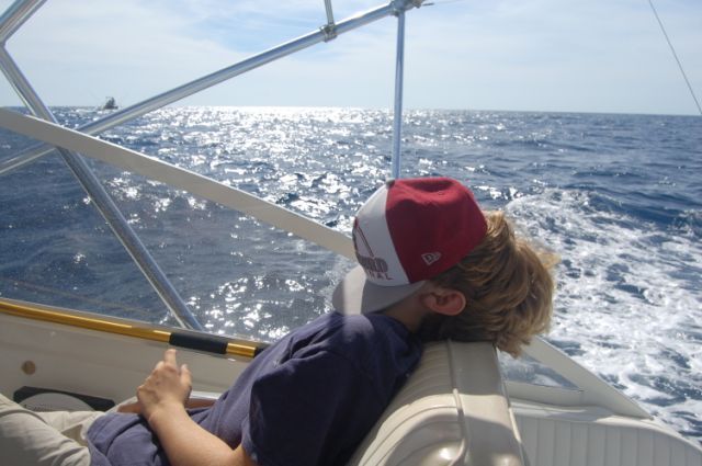 Fraser & son Charlie (age 9) – San Francisco, CAFishing dates Nov 19/20 201233′ Blackfi