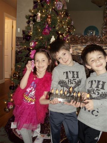 Celebrating Christmas & Chanukah in Staten Island, New York
