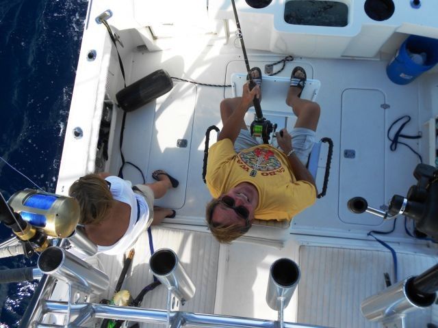 Gregg & Kathy Francke – Okauchee, WisconsinFishing date Nov 13, 2012 33′ Blackfin
