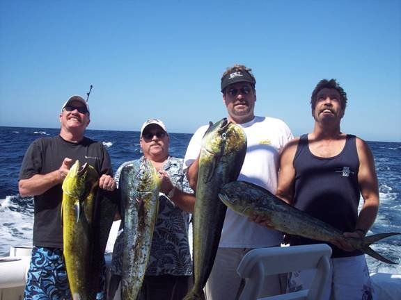 Caught aboard our 45′ Custom
