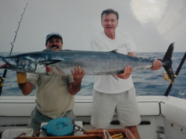 Caught aboard our 45′ Custom