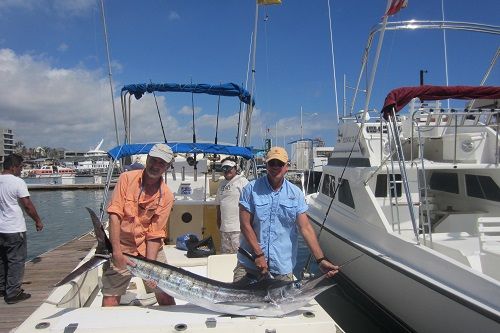 VIP Guests + Retired Colonels Chris Romig and Rob Russell visited from Springfield, Virginia fished with us on Oct 28th on our 26′ Cruiser and share these wonderful photos