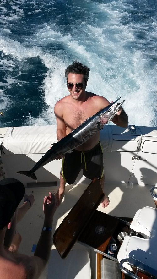 VIP Guests the Eliron Group fished aboard our 45′ Custom and sent these fun photos