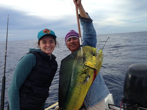 VIP Guests Bill & Virginia visited from Madras, Oregon and panga fished with Capt Justo on Dec 18, 2014