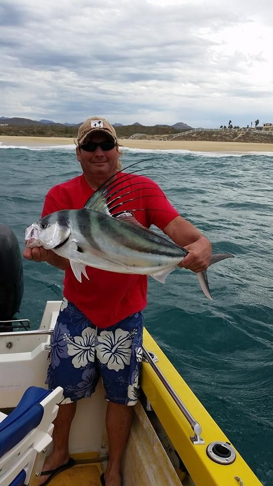 Fishing with Capt Justo on panga 