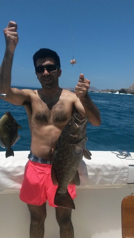 Fishing aboard our 45′ Custom