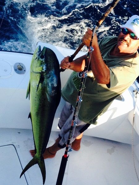 VIP Guests visiting from San Antonio, Texas fished today with Capt Carlos