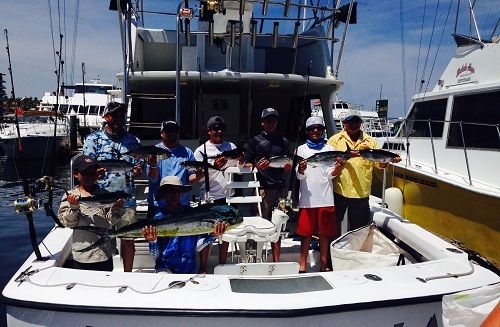 VIP Guests visiting from San Antonio, Texas fished today with Capt Carlos