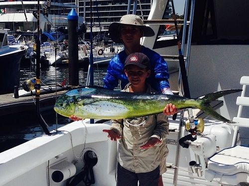 VIP Guests visiting from San Antonio, Texas fished today with Capt Carlos