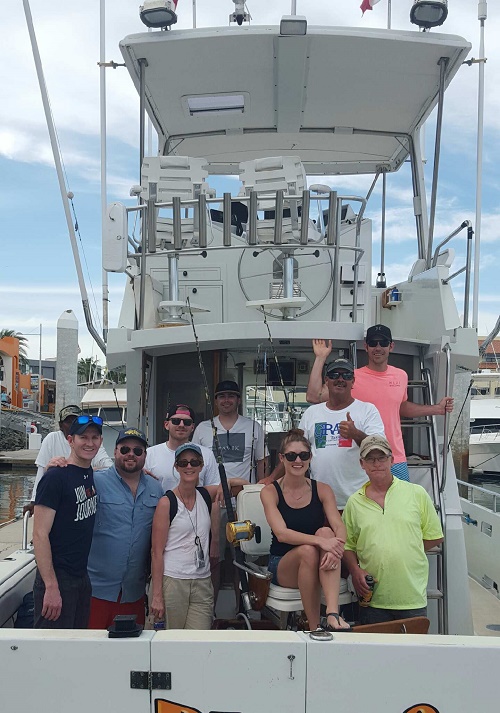 An outstanding day of fishing, catching – And Eating!! — with Capt Casey today – Feb 3 11 2016 — aboard 45′ Custom.