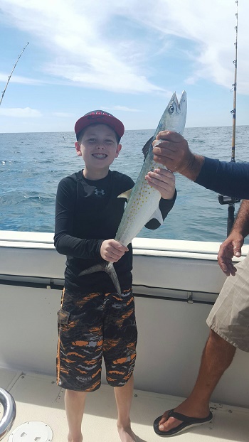 Fishing today – Feb 15, 2016 – with Capt Casey on 45′ Custom.