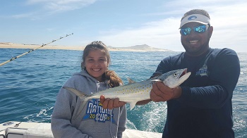 Fishing today – Feb 15, 2016 – with Capt Casey on 45′ Custom.