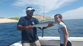 Fishing today – Feb 15, 2016 – with Capt Casey on 45′ Custom.