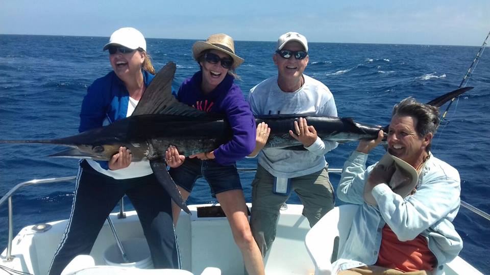VIP Guests visiting from Shertz, Texas, Bill & Jenice Klepper fishing with friends Bill & Donia Skresvig