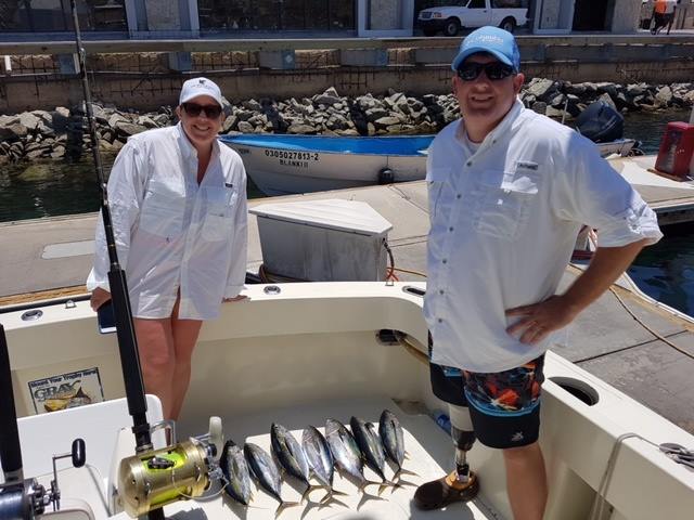 Johnathan & Laura Maness fished with us on June 11, 2016 and had a blast with Captains Gilberto and Roberto ..