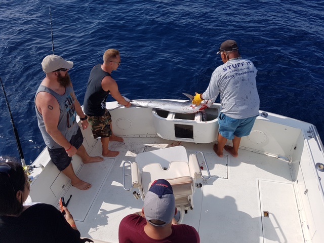 Happy to Welcome back Alumni VIP Guests Ryan and Myrna Obregon and Jeremy Montalvo, Chris Smith, Barbara Thorne from Las Vegas, NV – they fished today (June 18 2016) with Capt Roberto 34′ Owens￼