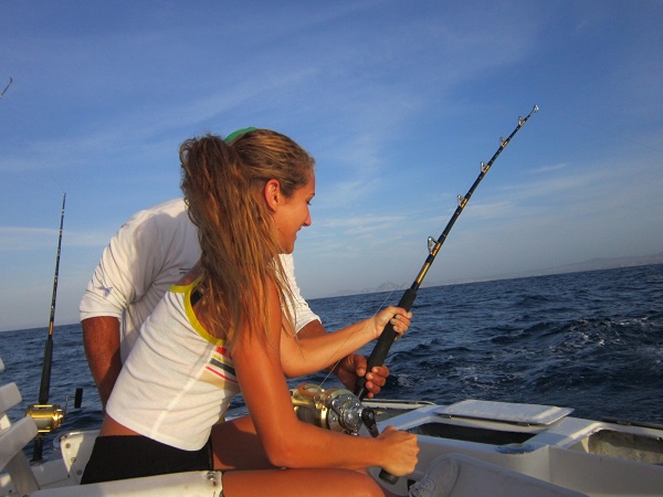 Visiting from Sunland, California, VIP Guests John & Christine Eldred, Madeleine Eldred, Ryan Eldred and Dillon Waidyatilleka fished with Capt Victor on July 17th and these photos tell the REEL REAL Story!￼