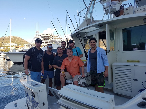 Visiting from Manhattan Beach, California for Jeffrey Paul’s Bachelor PartyVIP Guests Matt Oehlmann, Jeffrey Paul, Matt Landwehr, Jaeson Gott, Damien DeLaura, 
