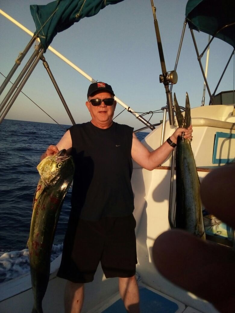 Visiting from Centennial, Colorado VIP Guest Steve Nixon fishing with JoseJuan and Josue