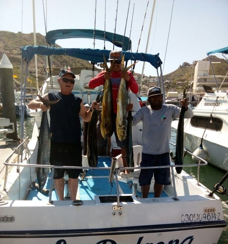 Visiting from Centennial, Colorado VIP Guest Steve Nixon fishing with JoseJuan and Josue