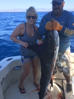 Visiting from San Antonio, Texas rekindling the love they have for each other VIP Guests Jeremy & Amy Johnson had a pretty amazing day today Nov 24 2017 with Capt Gil at the helm