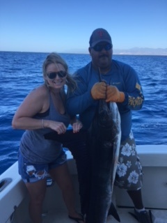 Visiting from San Antonio, Texas rekindling the love they have for each other VIP Guests Jeremy & Amy Johnson had a pretty amazing day today Nov 24 2017 with Capt Gil at the helm