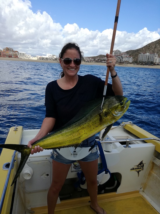 VIP Guests Will and Taylor Townsend visiting from Carver, Minnesota are #Newlyweds on their #HoneymoonInCabo and Panga fished with #CaboMagic today December 16 2017