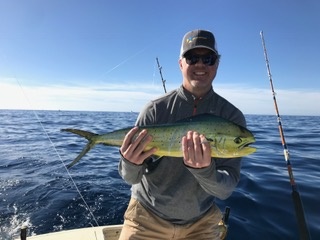 Visiting from Ft Mitchell, KentuckyVIP Guest Jeremy Eubank had a fine “Bucket List” day with Capt Juan today