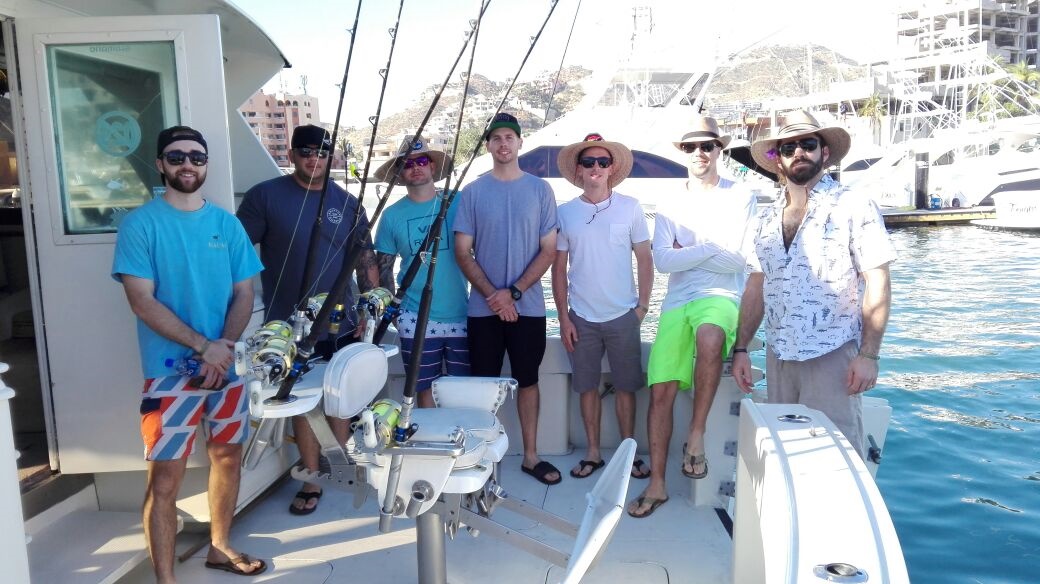 They fish and catch with Cabo Magic Sportfishing and have an #outstanding day! 5 Striped Marlin – all but one released