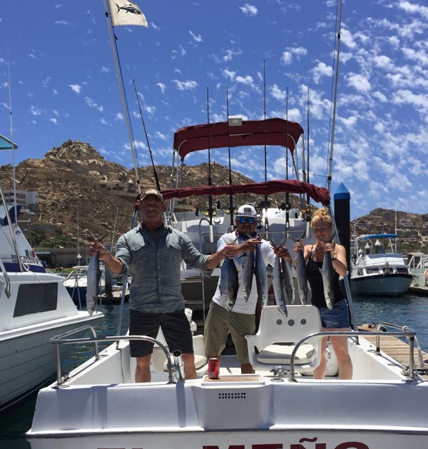VIP Guests Dr. Scott Brannan and Cari Hamilton today with Capt Manuel