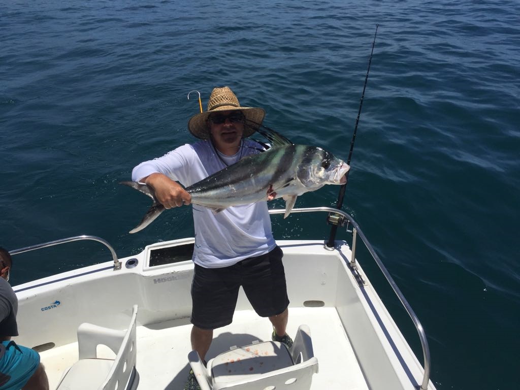 Return VIP Guest Chuck Mune fished today with his son-in-law Josh Dominguez