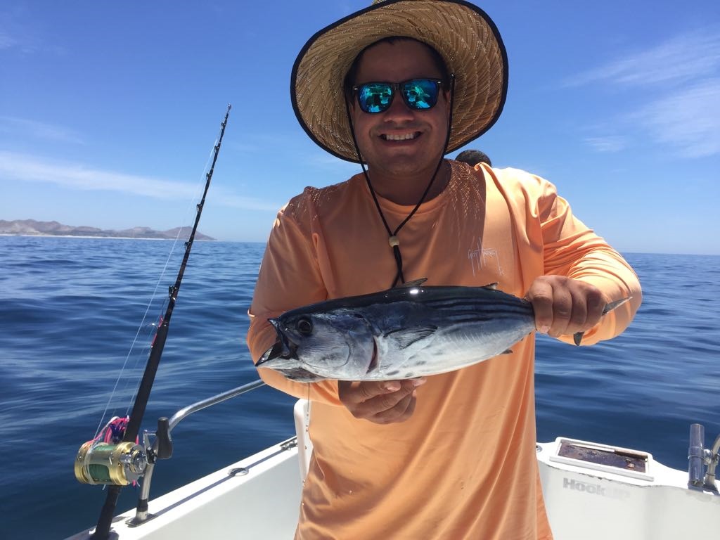 Return VIP Guest Chuck Mune fished today with his son-in-law Josh Dominguez