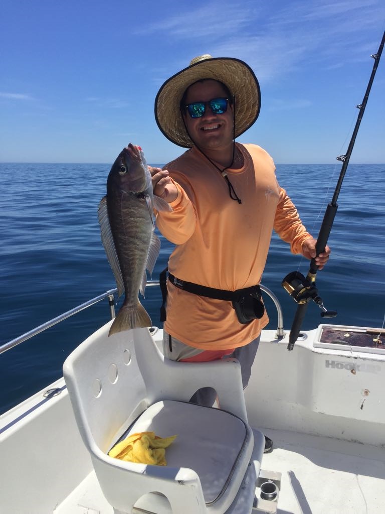 Return VIP Guest Chuck Mune fished today with his son-in-law Josh Dominguez