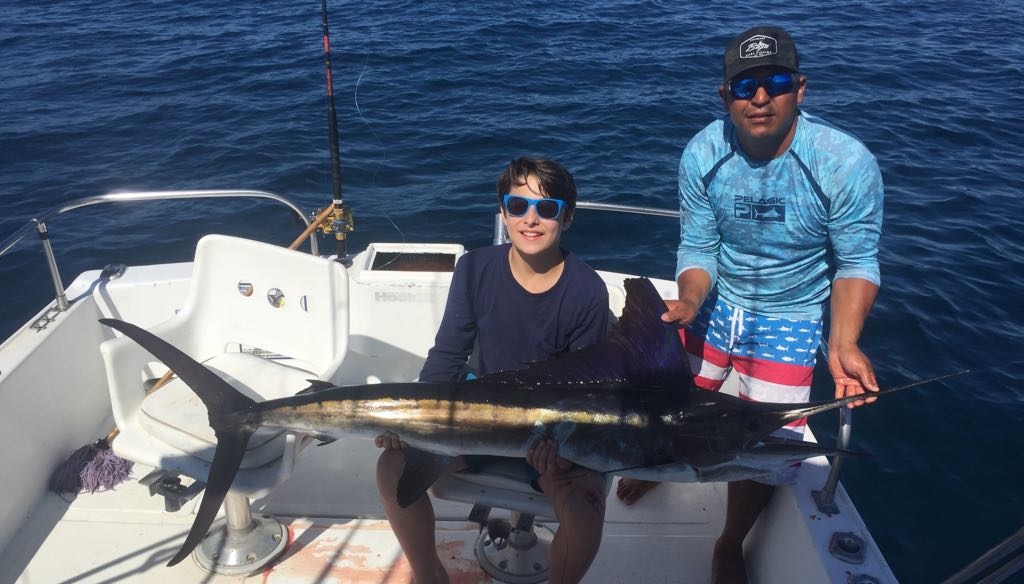 GREAT FRIDAY it is for VIP Guests Mark Johnson and son Kyle (13 years) visiting from Hempstead, Texas