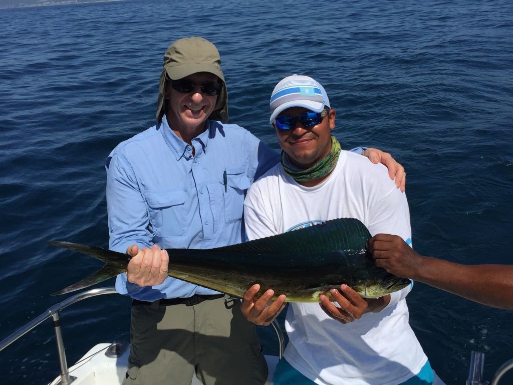 VIP Guests Rick Moe and Amigo AaronSuccess with Capt Manuel