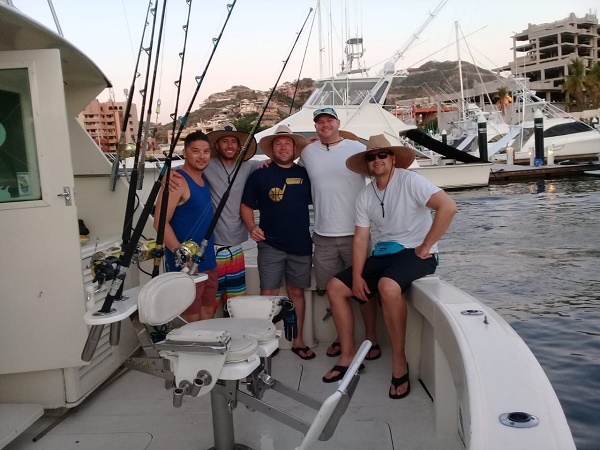 Half of Return VIP Guest Dylan McElvain’s group – for Tyler’s Bachelor Party – showed up this morning! lol