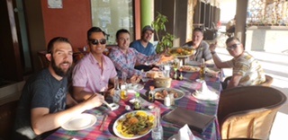 VIP Guests visiting from South Lake Tahoe, California this is the Scottie Hoffman Group