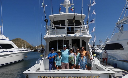 Return VIP Guests Craig and Michele Fant with newbiesBen Fant, Chris, Julia, Addi and Presley Miller, andErica Owen
