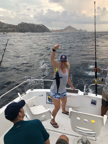 VIP Guests Doug & Heather Wright with Capt Manueltoday August 7 2018